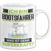 Bootsfahrer Tasse Geschenk für Bootsfahrer Geburtstag Lustiger Spruch Kaffee-Becher Was Ist Deine Superkraft Weiß Trendation