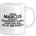 Marcus Tasse Wenn Marcus Nicht Repariert, Sind Wir Am Arsch Geschenk Weiß Trendation