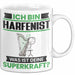 Harfenist Tasse Geschenk für Harfenist Geburtstag Lustiger Spruch Kaffee-Becher Was Ist Deine Superkraft Weiß Trendation