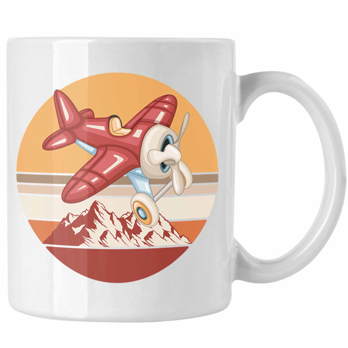 Segelflieger Tasse Geschenk Segelflieger Weiß Trendation
