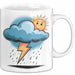 Meteorologe Tasse Geschenk Lustige Geschenkidee Spruch Für Wetter Beobachter Weiß Trendation