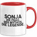 Sonja Tasse Sonja – Die Frau. Der Mythos. Die Legende. Geschenk Rot Trendation