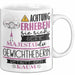 Gewichtheberin Tasse Geschenk Lustiger Spruch Bitte Erheben Sie Sich Seine Majestät Die Gewichtheberin Betritt Den Raum Weiß Trendation