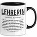 Unterricht Lehrer Wertschätzung Tasse Geschenk Lustige Geschenkidee Spruch Lehrerin Trendation