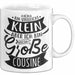 Große Cousine Tasse Geschenk Verkündung Ich Bin Vielleicht Klein Aber Ich Bin Bald Eine Große Cousine Geschenkidee Nachwuchs Weiß Trendation