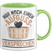 Lustige Tasse Geschenk Aufguss Versprochen Witziger Becher Grün Trendation