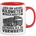 Lkw-Fahrer Tasse Geschenk Lastenfahrer Ich Bin Schon Mehr Kilometer Rückwärts Gefahren Als Vorwärts Rot Trendation