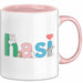 Kaninchen Hase Tierliebhaber Tasse Geschenk Lustige Geschenkidee Spruch Hasi Rosa Trendation