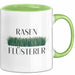 Garten Pflanzen Gärtner Tasse Geschenk Lustige Geschenkidee Spruch Rasenflüsterer Grün Trendation