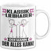 Klassikliebhaber Tasse Geschenk für Klassikliebhaber Der Mann Der Alles Kann Geschenkidee zum Geburtstag Weiß Trendation