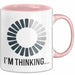 Gamer Gaming Liebhaber Tasse Geschenk Lustige Geschenkidee Spruch Ich Denke Nach Rosa Trendation