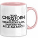 Christoph Tasse Wenn Christoph Nicht Repariert, Sind Wir Am Arsch Geschenk Rosa Trendation