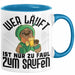 Wandern Tasse Geschenk für Wanderer Männer Geschenkidee Wer Läuft Ist Nur Zu Faul Zum Wandern Berge Wandern Blau Trendation