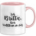 Britta Tasse Ich Britta, Bin Vollkommen Geschenk Rosa Trendation