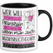 Musikbibliothekarin Tasse Geschenk Spruch Wer Will Schon Prinzessin Sein Wenn Man Auch Musikbibliothekarin Sein Kann Trendation