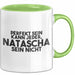 Natascha Tasse Perfekt Sein Kann Jeder, Natascha Sein Nicht Geschenk Grün Trendation