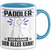 Paddler Tasse Geschenk für Paddler Der Mann Der Alles Kann Geschenkidee zum Geburtstag Blau Trendation