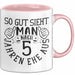 Hölzerne Hochzeit Tasse Geschenk Ehemann Ehefrau Partner So Gut Sieht Man Nach 5 Jahren Ehe Aus Rosa Trendation