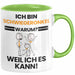Schwiegeronkel Geschenk Tasse Lustiger Spruch Ich Bin Schwiegeronkel Warum Weil Ich Es Kann Geschenkidee Bester Schwiegeronkel Geburtstag Kaffee-Becher Grün Trendation