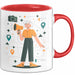 Reiseführer Tasse Geschenk Lustige Geschenkidee Spruch Für Reise Leiter Rot Trendation