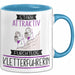 Kletterführerin Tasse Geschenk Becher Stark Attraktiv Furchtlos Kletterführerin Lustige Geschenkidee Blau Trendation