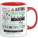 Tierheimmitarbeiterin Tasse Geschenk Lustiger Spruch Bitte Erheben Sie Sich Seine Majestät Die Tierheimmitarbeiterin Betritt Den Raum Rot Trendation