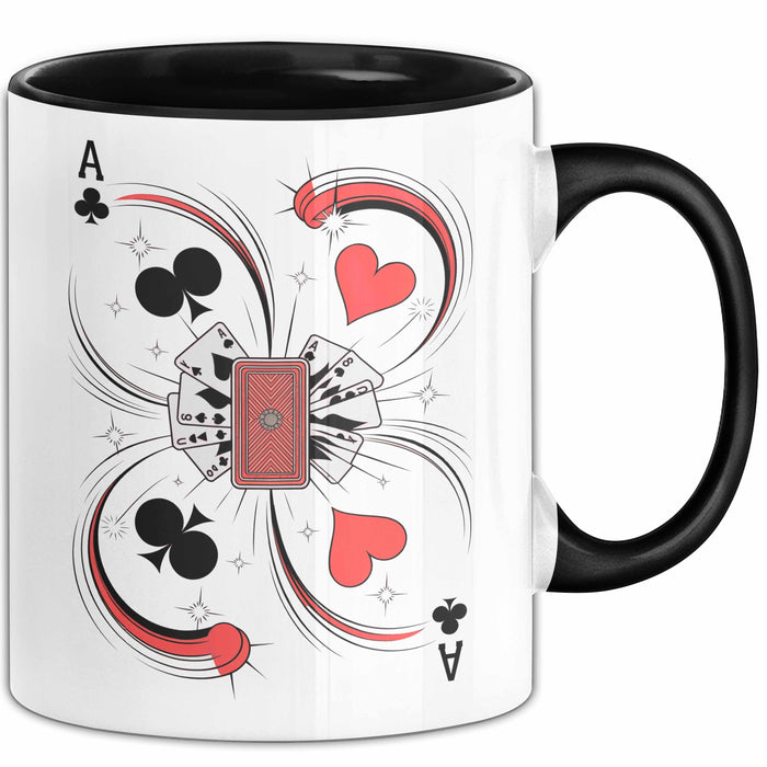 Kartenspiel Spieler Tasse Geschenk Lustige Geschenkidee Spruch Für Karten Meister Trendation