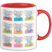 Elefant Tier Tasse Geschenk Lustige Geschenkidee Spruch Elefanten Yoga Rot Trendation