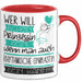 Rhythmische Gymnastin Tasse Geschenk Spruch Wer Will Schon Prinzessin Sein Wenn Man Auch Rhythmische Gymnastin Sein Kann Rot Trendation