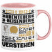 Abenteuerreisender Geschenk Kaffee-Tasse Geschenkidee für Abenteuerreisender Ich Bin Abenteuerreisender Ich Kann Es Dir Erklären Jedoch Nicht Für Dich Verstehen Spruch Lustig Rosa Trendation