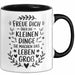 Motivation Tasse Geschenk Freue Dich Ueber Kleine Dinge Geschenkidee Geburtstag Schwarz Trendation