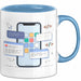 Mobile App Entwickler Tasse Geschenk Lustige Geschenkidee Spruch Für App Ersteller Blau Trendation