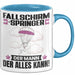 Fallschirmspringer Tasse Geschenk für Fallschirmspringer Der Mann Der Alles Kann Geschenkidee zum Geburtstag Blau Trendation