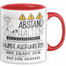 Hundeausführerin Tasse Geschenk Lustig Abstand Halten Hochleistungs-Hundeausführerin Mit Drang Zur Perfektion Bei Der Arbeit Rot Trendation