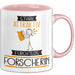 Forscherin Tasse Geschenk Becher Stark Attraktiv Furchtlos Forscherin Lustige Geschenkidee Rosa Trendation