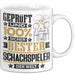 Schachspieler Geschenk Lustiger Spruch für Schachspieler Geschenkidee Bester Schachspieler Der Welt Weiß Trendation