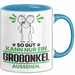 Großonkel Geschenk Tasse So Gut Kann Nur Ein Großonkel Aussehen Geschenkidee Kaffee-Becher Blau Trendation