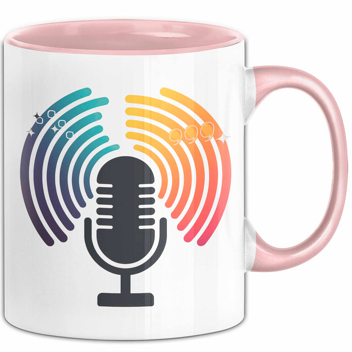 Motivationsredner Tasse Geschenkidee für Publikum Inspirator Rosa Trendation