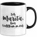 Marita Tasse Ich Marita, Bin Vollkommen Geschenk Schwarz Trendation