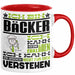 Bäcker Geschenk Tasse Geschenkidee für Bäcker Geburtstag Lustiger Spruch Ich Bin Bäcker Ich Kann Es Dir Erklären Aber Nicht Für Dich Verstehen Funny Rot Trendation