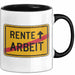 Rentner Tasse Geschenk Rente Arbeit Ruhestand Trendation