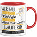 Läuferin Tasse Geschenk Spruch Wer Will Schon Prinzessin Sein Wenn Man Auch Läuferin Sein Kann Rot Trendation