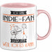 Indie-Fan Tasse Geschenk Ich Bin Indie-Fan Warum Weil Ich Es Kann Geschenkidee Geburtstag Rosa Trendation