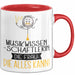 Musikwissenschaftlerin Geschenk Tasse Becher Die Frau Die Allen Kann Geschenkidee für eine Musikwissenschaftlerin Lustig Rot Trendation