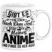Anime Geschenk Tasse Lustiger Spruch Gibt Es Leben Nach Dem Tod Anime-Liebhaberin Geschenkidee Weiß Trendation