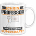 Professor Tasse Geschenk für Professor Geburtstag Lustiger Spruch Kaffee-Becher Was Ist Deine Superkraft Weiß Trendation