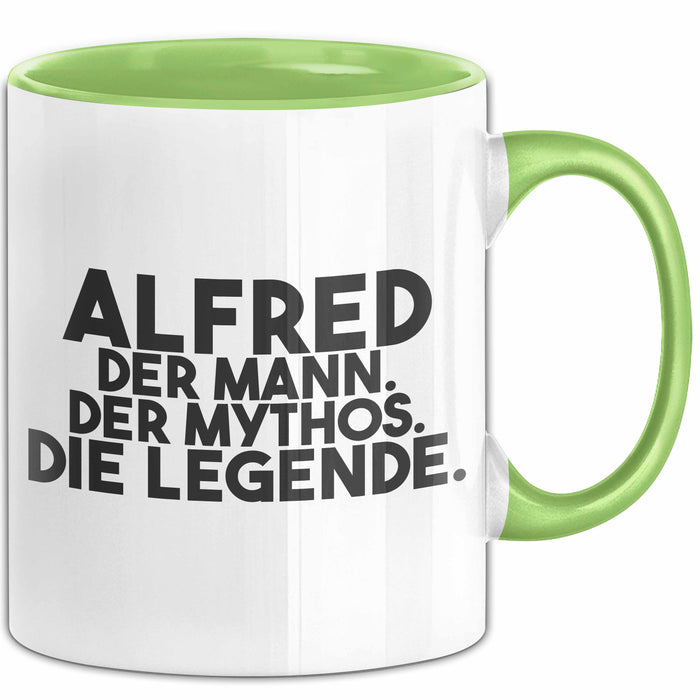 Alfred Tasse Alfred – Der Mann. Der Mythos. Die Legende. Geschenk