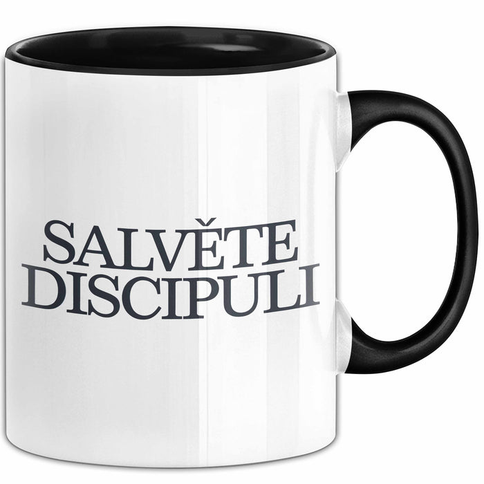 Lateinlehrer Unterricht Tasse Geschenk Lustige Geschenkidee Spruch Salvete Discipuli Trendation