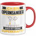 Opernsänger Tasse Geschenk für Opernsänger Geburtstag Lustiger Spruch Kaffee-Becher Was Ist Deine Superkraft Rot Trendation
