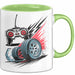 RC Car Fahrer Tasse Geschenkidee Fernsteuerungsauto Fan Geschenkidee Lustig Grün Trendation